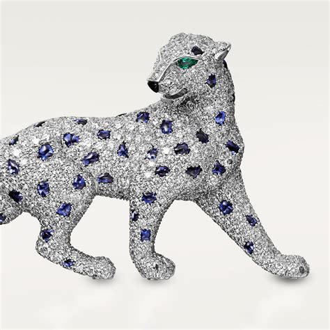 panthère broche cartier|cartier panthere diamond bezel.